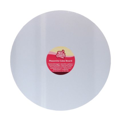 FUNCAKES2023 F82410 FUNCAKES MASONITE CAKE BOARD ROUND 35CM JPG