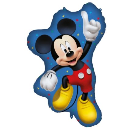 0033123 foliovy balonek mickey mouse tvar mickey 97 x 60 cm 600