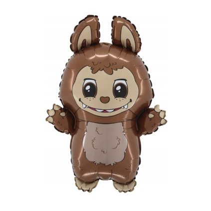 0033392 foliovy balonek priserka lafufu hneda 45 x 67 cm 600