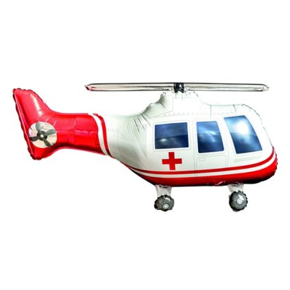 0032702 foliovy balonek zachranarsky vrtulnik 90 x 60 cm 600