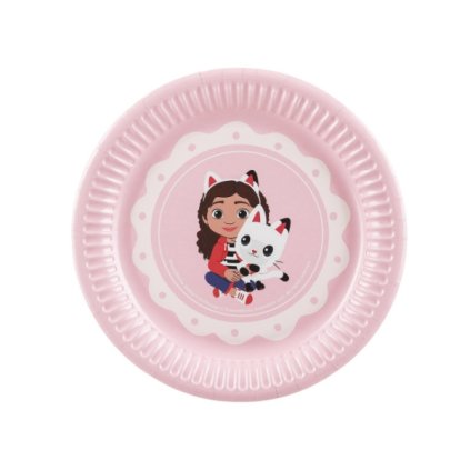 0034029 gabinin kouzelny domek papirove talire 18 cm 6 ks 600