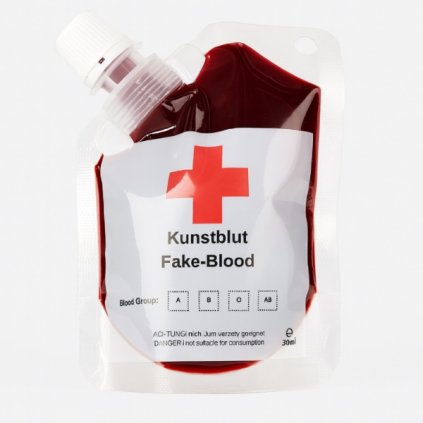 0033954 infuze sacek s falesnou krvi 30 ml 6 x 10 cm 600