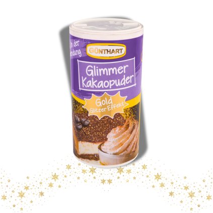 Limitovaná edice: Gold KAKAO v cukřence s glitry 100 g