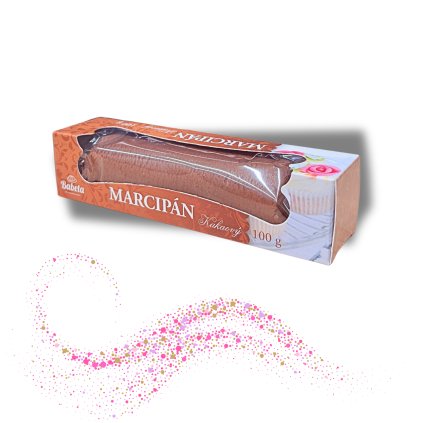 Marcipán pravý 100g - kakaový - hnědý 1:4