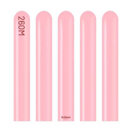 0032400 modelovaci balonky ruzove standard flamingo pink 260m 100 ks 600