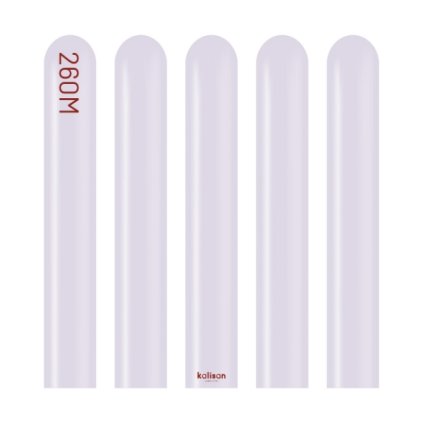 0032420 modelovaci balonky svetle fialove macaron lilac 260m 100 ks 600