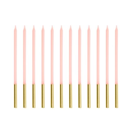 0029624 narozeninove svicky dlouhe ruzove 14 cm 600