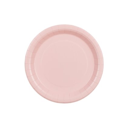 0034078 papirove talire svetle ruzove 23 cm 6 ks 600