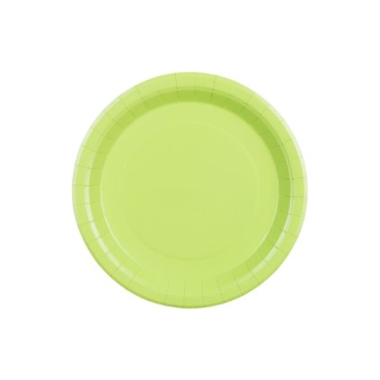 0034244 papirove talire svetle zelene 23 cm 6 ks 600