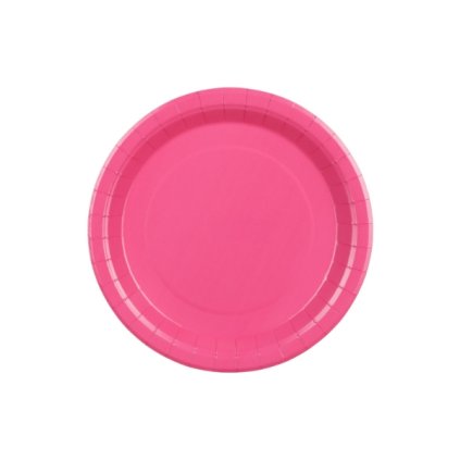 0034108 papirove talire tmave ruzove 23 cm 6 ks 600