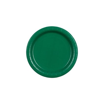0034276 papirove talire tmave zelene 18 cm 6 ks 600