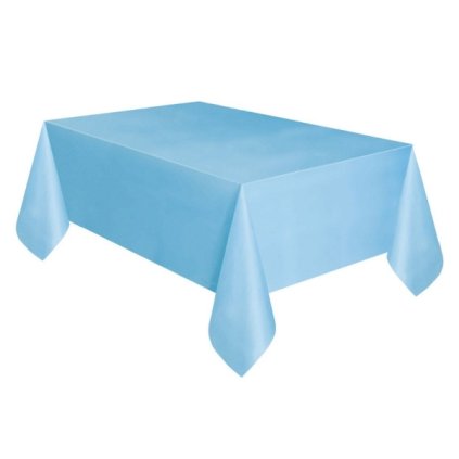 0033083 plastovy party ubrus svetle modry 137 x 274 cm 600