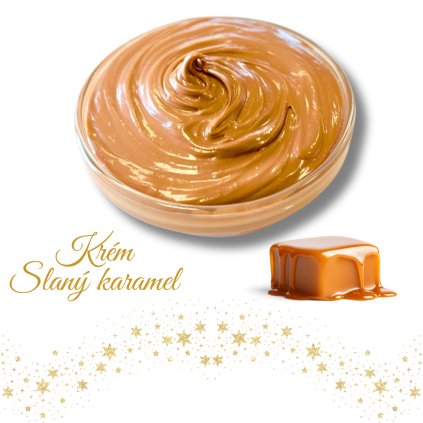 Prémiový hotový krém - Karamel s mořskou solí 3 kg (kyblík)