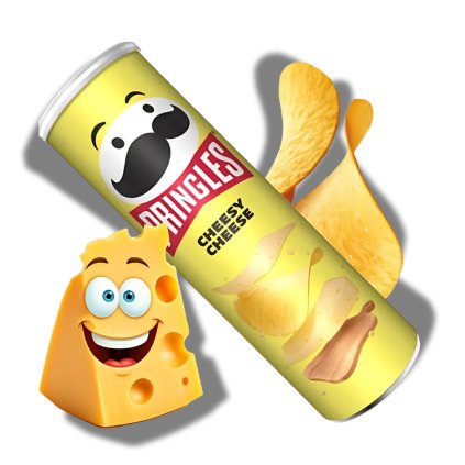 PRINGLES Super sýrové - Cheesy Cheese 165g