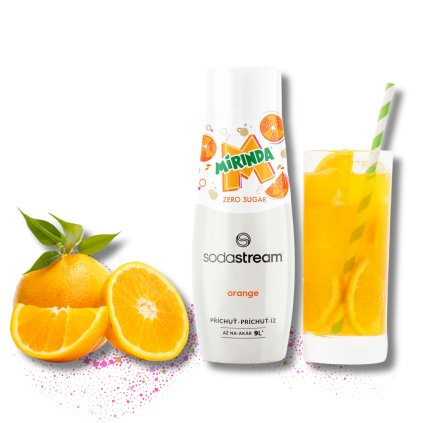Sodastream Sirup Mirinda ZERO 440 ml pro výrobníky sody