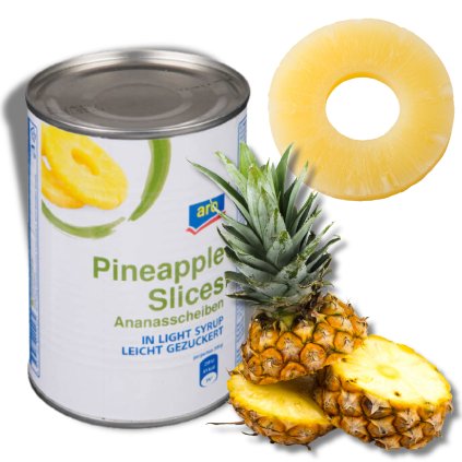 Ananas plátky v akci