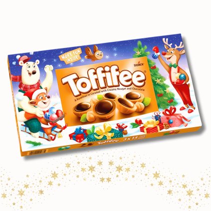 Toffifee Xmas široké 3 x 125 g  - karamelky
