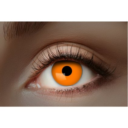 0033176 uv kontaktni cocky flash orange nedioptricke mesicni 2 ks 600