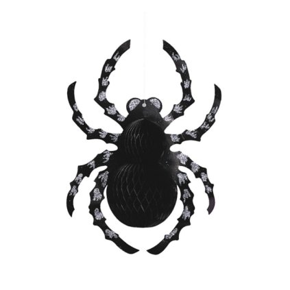 0033321 zavesna dekorace pavouk s glitry 35 cm 600