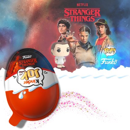 kinder Joy vajíčko Stranger Things 20g, Limitovaná EDICE