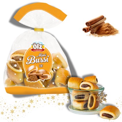 Tradiční, adventní skořicové rolky 250 g, Rakousko ÖLZ