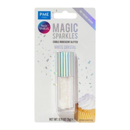 pme jedle glitry white crystal 3 g