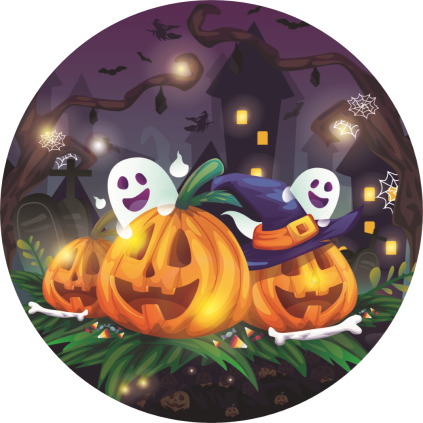 Jedlý papír HALLOWEEN