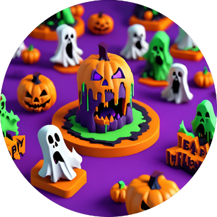 Jedlý papír HALLOWEEN