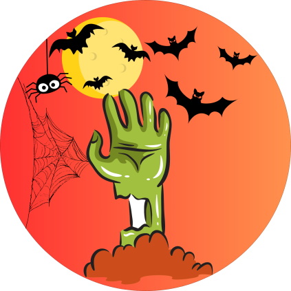 Jedlý papír HALLOWEEN