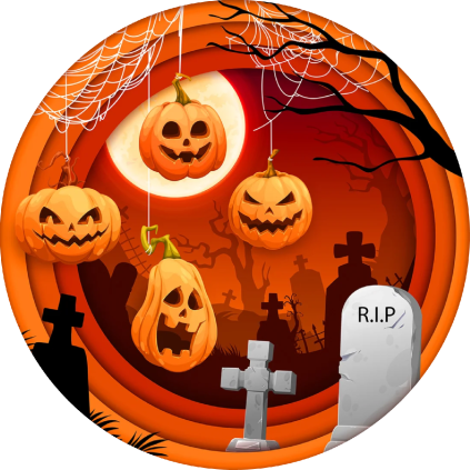 Jedlý papír HALLOWEEN