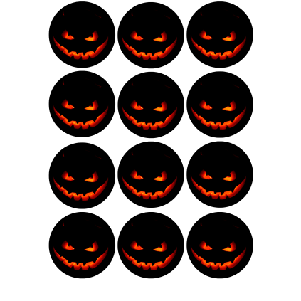 Jedlý papír HALLOWEEN