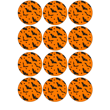 Jedlý papír HALLOWEEN