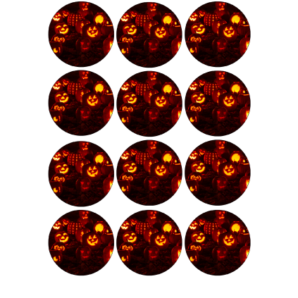 Jedlý papír HALLOWEEN