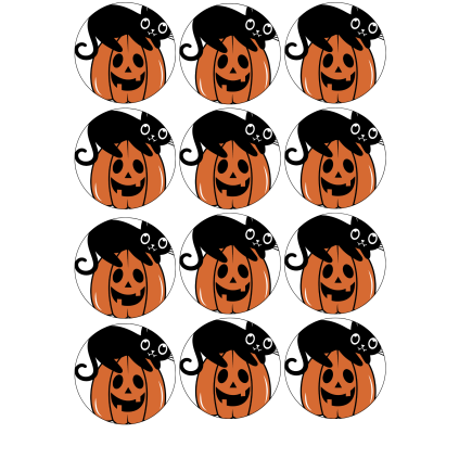 Jedlý papír HALLOWEEN