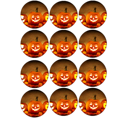 Jedlý papír HALLOWEEN