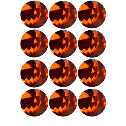 Jedlý papír HALLOWEEN