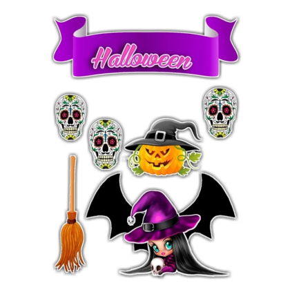 Jedlý papír HALLOWEEN