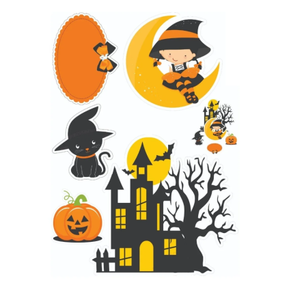 Jedlý papír HALLOWEEN