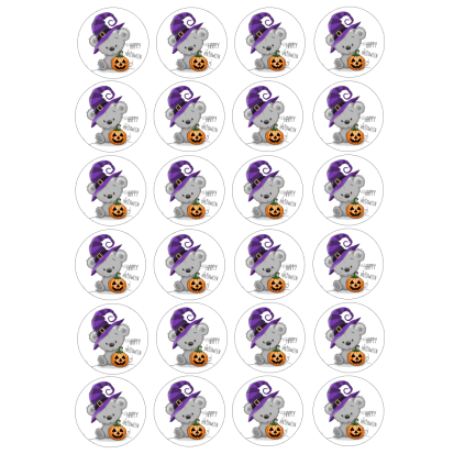 Jedlý papír HALLOWEEN