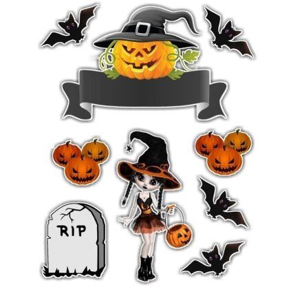 Jedlý papír HALLOWEEN