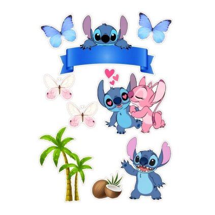 Jedlý papír LILO A STITCH