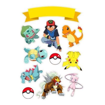Jedlý papír POKÉMON