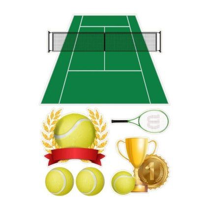 Jedlý papír TENIS