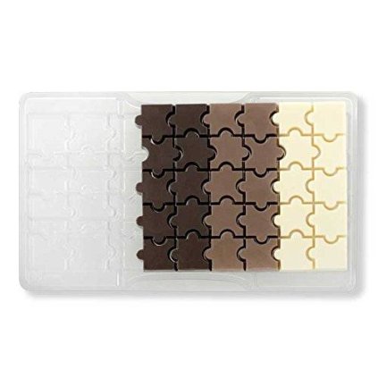 Forma na čokoládu puzzle - Decora  | Cukrářské potřeby