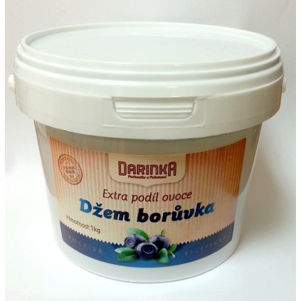 29790 boruvka darinka dzem s extra podilem ovoce 1 kg