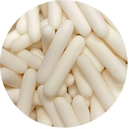 Cukrové zdobení bílé tyčinky 80g - Scrumptious  | Skvělé pro Váš domácí dort
