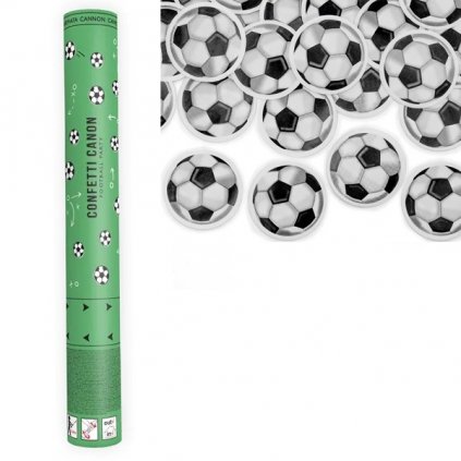 Vystřelovací konfety - fotbal - 40 cm  /BP