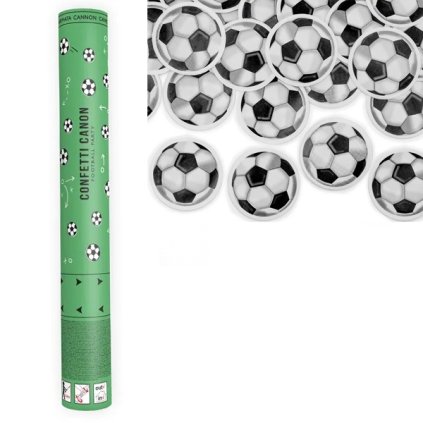 Vystřelovací konfety - fotbal - 40 cm  /BP