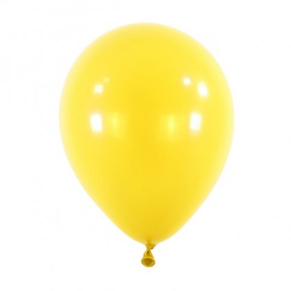 Balonek Crystal Yellow Sunshine 30 cm, D40 - Krystalický žlutý  /BP