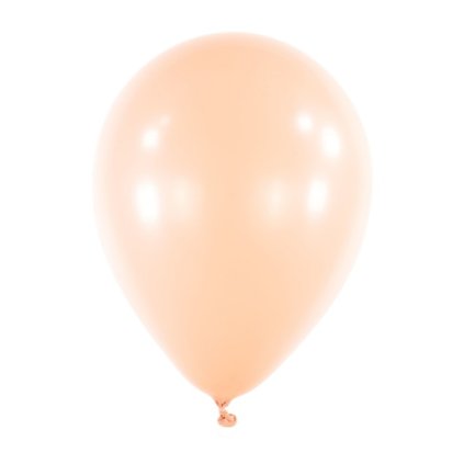 Balonek Macaron Peach 30 cm, D21 - Makrónkový Broskvový  /BP